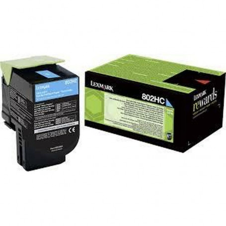 Toner Lexmark 802HC Cyan 179,99 €