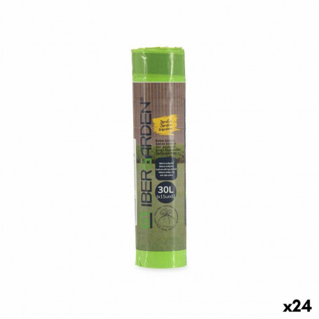 Sacs à ordures Polyéthylène Vert 24 Unités (30 L) 83,99 €