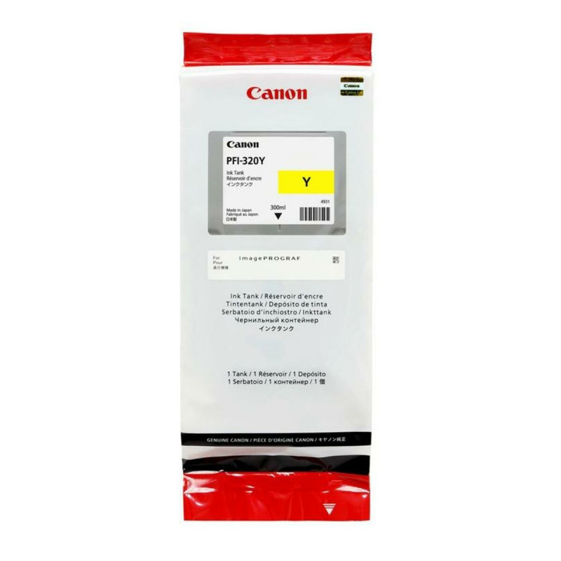 Canon PFI-320Y cartouche d'encre 1 pièce(s) Original Jaune
