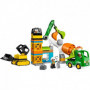 LEGO DUPLO Ma ville 10990 Le Chantier de Construction. Jouet Grue. Bulldozer et 88,99 €