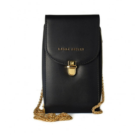 Sac-à-main Femme Laura Ashley KIRBY-PLAIN-BLACK Noir (19 x 11 x 4 cm) 66,99 €