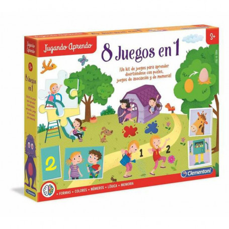 Jouet Educatif Aprendo 8 en 1 Clementoni (5 x 37 x 28 cm) 30,99 €
