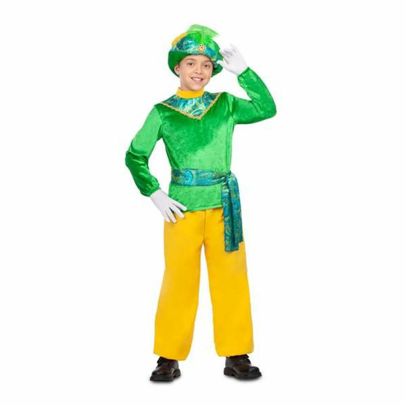 Image secondaire de Déguisement pour Enfants My Other Me Vert Chapeau Veste Pantalons
