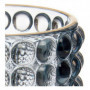 Bougeoir Points Bleu Doré verre (8,5 x 12,5 x 8,5 cm) 22,99 €