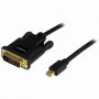 Adaptateur Mini DisplayPort vers DVI Startech MDP2DVIMM6B     (1,8 m) Noir 34,99 €