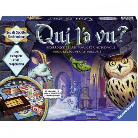 Qui l&#039;a vu ? - Ravensburger - Jeu de société enfant - Jeu interactif d&#039;enquete e 48,99 €