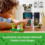 LEGO Minecraft 21245 Le Refuge Panda. Jouet de Maison. avec Figurines Animaux et 64,99 €