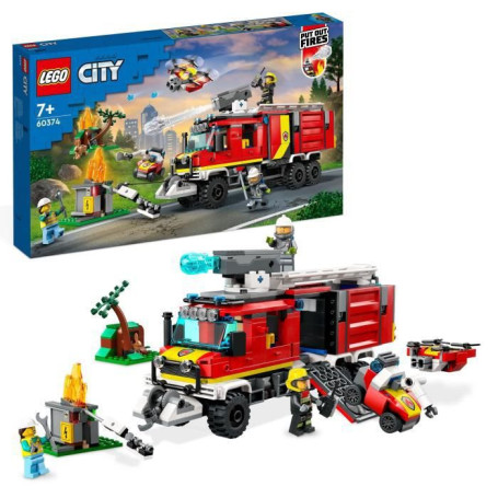 LEGO City 60374 Le Camion d'Intervention des Pompiers. Jouet avec Drones Moderne 64,99 €