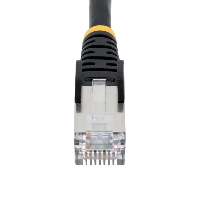 Image secondaire de Câble Réseau Rigide UTP 6ème Catégorie Startech NLBK-2M-CAT6A-PATCH