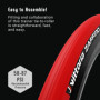 Couverture Vittoria Zaffiro Pro Rouge 41,99 €