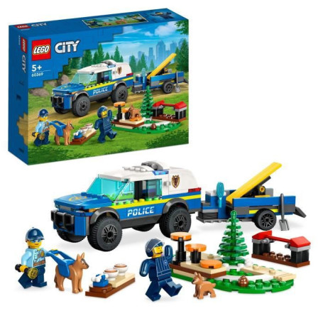 LEGO City Police 60369 Le Dressage des Chiens Policiers. Jouet Voiture avec Remo 30,99 €