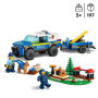 LEGO City Police 60369 Le Dressage des Chiens Policiers. Jouet Voiture avec Remo 30,99 €