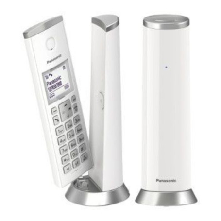 Téléphone fixe Panasonic Corp. KX-TGK212SPW 89,99 €