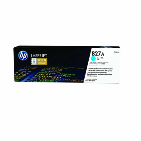 Toner HP Cartucho de tóner original LaserJet HP 827A cian Cyan 619,99 €