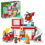 LEGO 10970 DUPLO La Caserne Et L'Hélicoptere des Pompiers. Jouet de Cami 109,99 €
