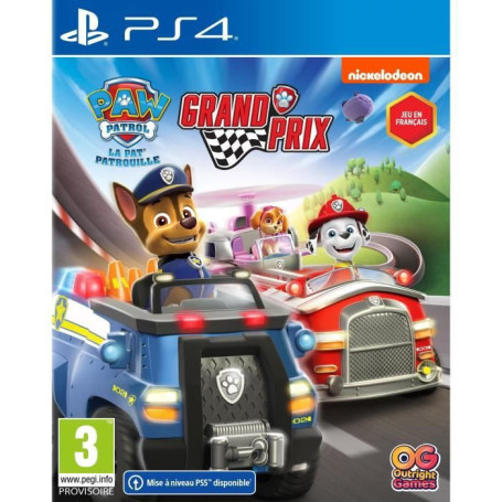 Paw Patrol. la Pat'Patrouille : Grand Prix Jeu PS4 43,99 €