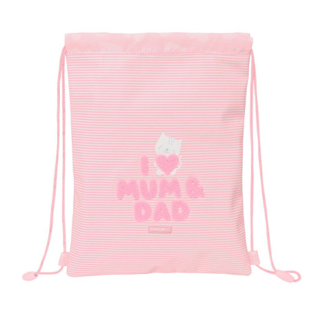 Sac à dos serré par des ficelles Safta Love Rose (26 x 34 x 1 cm) 26,99 €