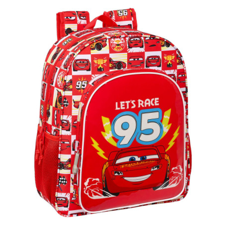 Cartable Cars Let's race Rouge Blanc (32 x 38 x 12 cm) 49,99 €