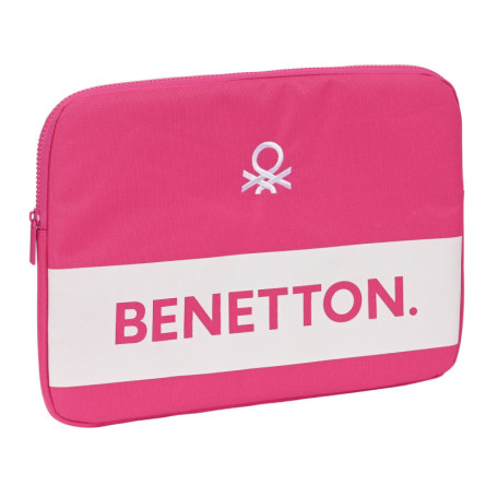 Housse d'ordinateur portable Benetton Raspberry Fuchsia (34 x 25 x 2 cm) 28,99 €
