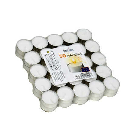 Ensemble de Bougies Magic Lights 50 Pièces Blanc 28,99 €