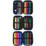 Pochette à crayons triple Milan The Fun 19,5 x 13 x 7,5 cm Multicouleur 39,99 €